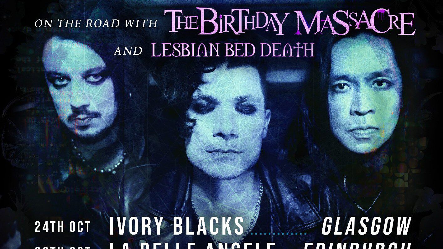 Diamond Black announce Dark Anthems EP and UK Tour with The Birthday Massacre and Lesbian Bed Death
